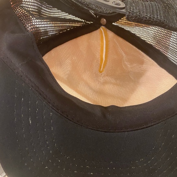 Amish Country Vintage 80s Trucker Hat One Size Black White Skater Retro - Picture 7 of 7